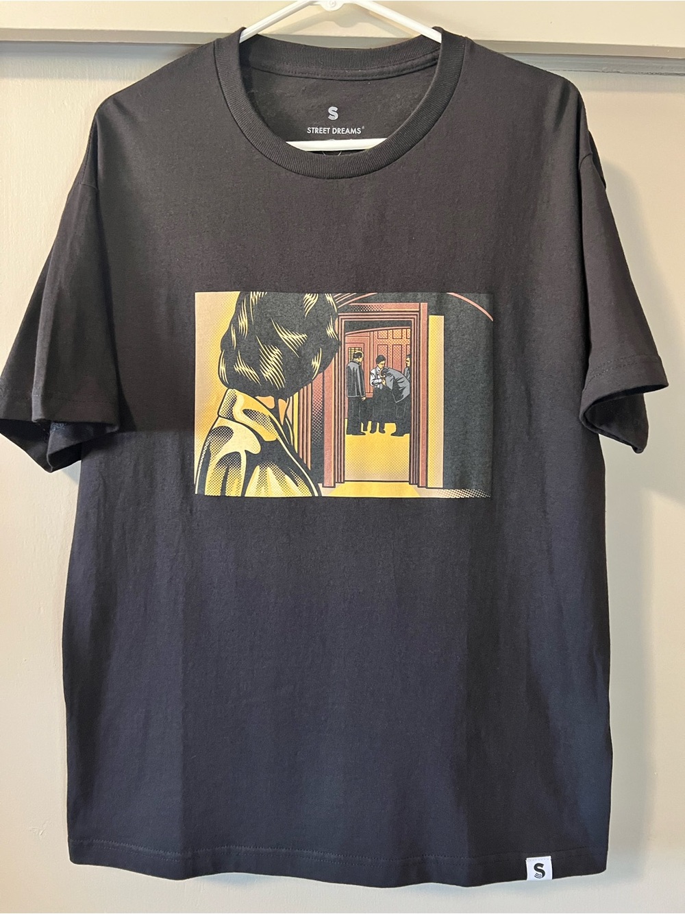 Men’s Street Dreams Black Graphic Tee